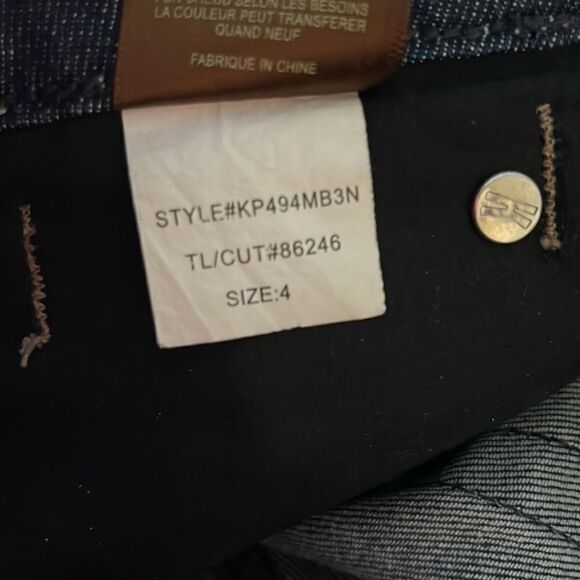 KUT FROM THE KLOTH Catherine Boyfriend Mid Rise Rolled Bottom Jeans Sz 4 - Picture 10 of 13